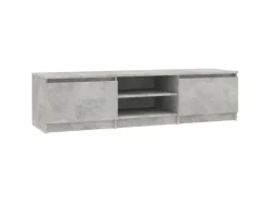 vidaXL TV-Schrank Betongrau 140x40x35,5 cm Holzwerkstoff