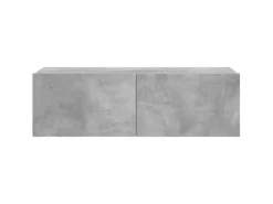 vidaXL TV-Schrank Betongrau 100x30x30 cm Holzwerkstoff