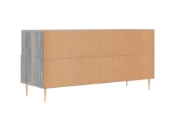 Discount vidaXL TV-Schrank Grau Sonoma 102x36x50 cm Holzwerkstoff Modell 9