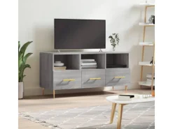Discount vidaXL TV-Schrank Grau Sonoma 102x36x50 cm Holzwerkstoff Modell 9
