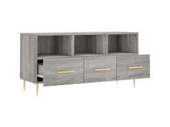 Discount vidaXL TV-Schrank Grau Sonoma 102x36x50 cm Holzwerkstoff Modell 9
