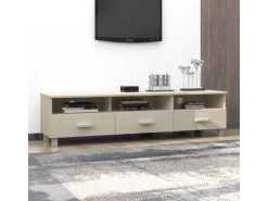 Sale vidaXL TV-Schrank HAMAR Honigbraun 158x40x40 cm Massivholz Kiefür