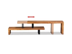 New vidaXL TV-Schrank Massivholz Akazie 244583