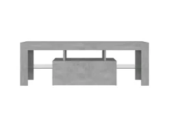 Clearance vidaXL TV-Schrank mit LED-Beleuchtung Betongrau 120x35x40 cm Modell 2