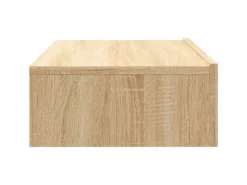 Hot vidaXL TV-Schrank mit LED-Leuchten Sonoma-Eiche 60x35x15,5 cm