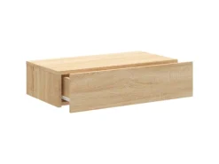 Hot vidaXL TV-Schrank mit LED-Leuchten Sonoma-Eiche 60x35x15,5 cm