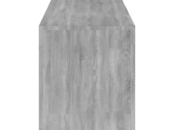 vidaXL TV-Schrank mit LED-Leuchten Grau Sonoma 120x35x40 cm Modell 3