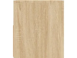 vidaXL TV-Schrank mit LED-Leuchten Sonoma-Eiche 90x35x40 cm Modell 1