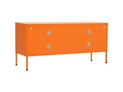 vidaXL TV-Schrank Orange 105x35x50 cm Stahl