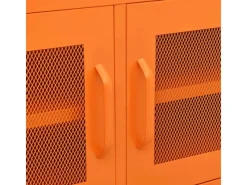 vidaXL TV-Schrank Orange 105x35x50 cm Stahl