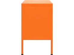 Outlet vidaXL TV-Schrank Orange 105x35x50 cm Stahl Modell 1