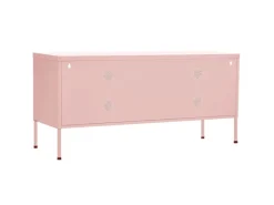 Hot vidaXL TV-Schrank Rosa 105x35x50 cm Stahl