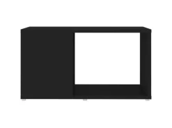 vidaXL TV-Schrank Schwarz 60x24x32 cm Holzwerkstoff