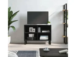 vidaXL TV-Schrank Schwarz 69,5x30x50 cm Holzwerkstoff Modell 2