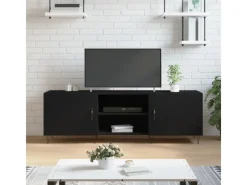 vidaXL TV-Schrank Schwarz 150x30x50 cm Holzwerkstoff Modell 7