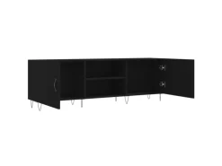 vidaXL TV-Schrank Schwarz 150x30x50 cm Holzwerkstoff Modell 7
