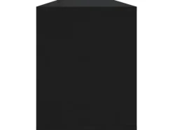 vidaXL TV-Schrank Schwarz 130x35x50 cm Holzwerkstoff