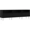 Outlet vidaXL TV-Schrank Schwarz 150x30x44,5 cm Holzwerkstoff Modell 5