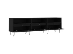 Outlet vidaXL TV-Schrank Schwarz 150x30x44,5 cm Holzwerkstoff Modell 5