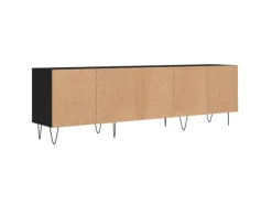 Outlet vidaXL TV-Schrank Schwarz 150x30x44,5 cm Holzwerkstoff Modell 5