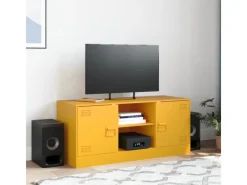 Clearance vidaXL TV-Schrank Senfgelb 99x39x44 cm Stahl Modell 3
