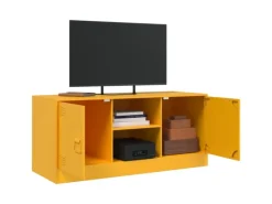 Clearance vidaXL TV-Schrank Senfgelb 99x39x44 cm Stahl Modell 3