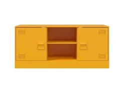 Clearance vidaXL TV-Schrank Senfgelb 99x39x44 cm Stahl Modell 3