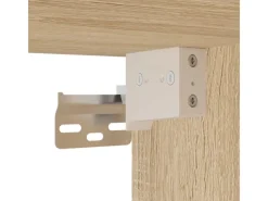 vidaXL TV-Schrank Sonoma-Eiche 30,5x30x110 cm Holzwerkstoff