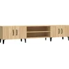 vidaXL TV-Schrank Sonoma-Eiche 180x31,5x40 cm Holzwerkstoff