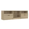 Clearance vidaXL TV-Schrank Sonoma-Eiche 150x33,5x45 cm Holzwerkstoff