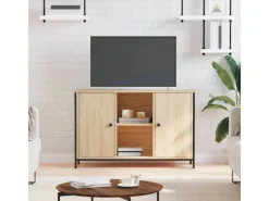 vidaXL TV-Schrank Sonoma-Eiche 100x35x65 cm Holzwerkstoff