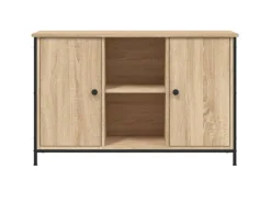 vidaXL TV-Schrank Sonoma-Eiche 100x35x65 cm Holzwerkstoff