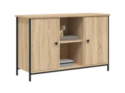 vidaXL TV-Schrank Sonoma-Eiche 100x35x65 cm Holzwerkstoff