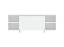 Hot vidaXL TV-Schrank Weiß 130x35x50 cm Holzwerkstoff