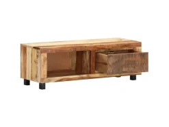 vidaXL TV-Schrank 100x30x33 cm Altholz Massiv