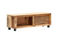 vidaXL TV-Schrank 100x30x33 cm Altholz Massiv