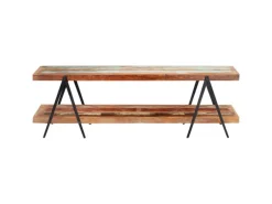 vidaXL TV-Schrank 160x40x50 cm Altholz Massiv