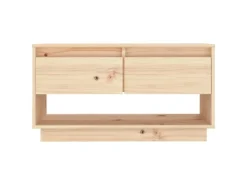 vidaXL TV-Schrank 74x34x40 cm Massivholz Kiefür