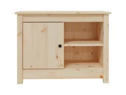 vidaXL TV-Schrank 70x36,5x52 cm Massivholz Kiefür
