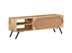 vidaXL TV-Schrank 110x30x40 cm Mango Massivholz