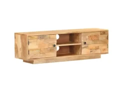 Outlet vidaXL TV-Schrank 116x30x35 cm Mango Massivholz