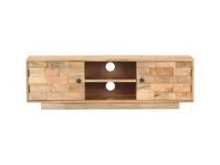 Outlet vidaXL TV-Schrank 116x30x35 cm Mango Massivholz