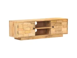 Outlet vidaXL TV-Schrank 116x30x35 cm Mango Massivholz