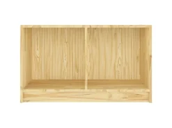 vidaXL TV-Schrank 70x33x42 cm Massivholz Kiefür