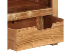 vidaXL TV-Schrank 88x35x40 cm Massivholz Akazie