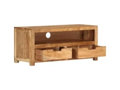 vidaXL TV-Schrank 88x35x40 cm Massivholz Akazie