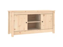 New vidaXL TV-Schrank 103x36,5x52 cm Massivholz Kiefür Modell 3