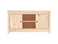 New vidaXL TV-Schrank 103x36,5x52 cm Massivholz Kiefür Modell 3