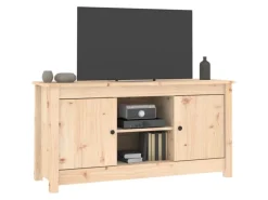 New vidaXL TV-Schrank 103x36,5x52 cm Massivholz Kiefür Modell 3