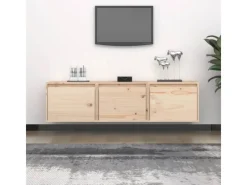 Online vidaXL TV-Schränke 3 Stk Massivholz Kiefer 3100124 Braun